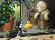 Picture of Junior Large Paint By Number Kit 15.25"X11.25" 3 Buddies