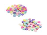 Picture of Multicraft Acrylic Beads 50g-Heart/Star