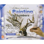 Picture of Junior Large Paint By Number Kit 15.25"X11.25" Dancing Snow