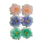Picture of Prima Marketing Fabric Flowers-Soft Pastels/The Plant Department