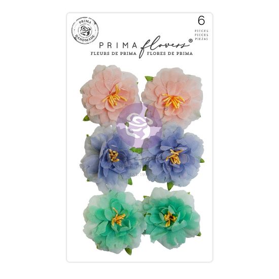 Picture of Prima Marketing Fabric Flowers-Soft Pastels/The Plant Department