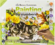 Picture of Junior Large Paint By Number Kit 15.25"X11.25" Kitten Play