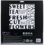 Picture of Prima Marketing Re-Design Decor Clear Cling Stamps 12"X12" Sweet Tea