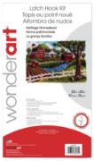 Picture of Wonderart Classic Latch Hook Kit 20"X30" Heritage Homestead