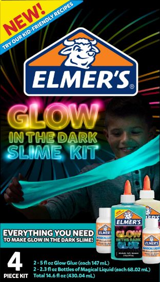 Picture of Elmer's Slime Kit W/Magical Liquid Glow In The Dark