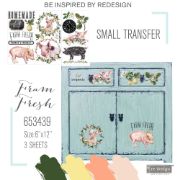 Picture of Prima Marketing Re-Design Decor Transfers 6"X12" 3/Sheets Farm Fresh