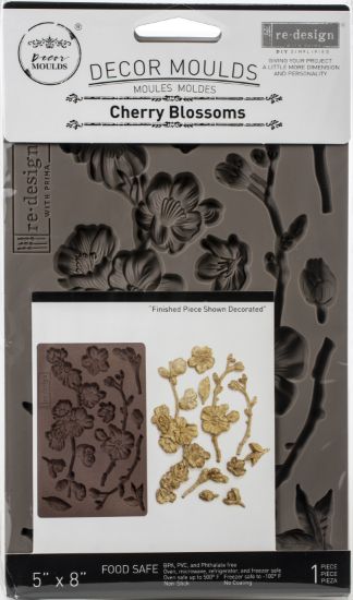 Picture of Prima Marketing Re-Design Mould 5"X8"X8mm Cherry Blossoms