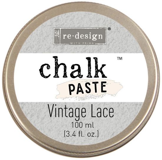 Picture of Prima Re-Design Chalk Paste 100ml Vintage Lace