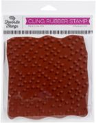 Picture of My Favorite Things Background Cling Rubber Stamp 6"X6" Scattered Triangles