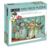 Picture of Jigsaw Puzzle 1000 Pieces 29"X20" Mason Flowers