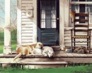 Picture of Paint Works Paint By Number Kit 20"X16" Lazy Dog Day