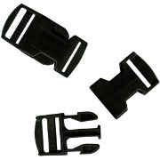 Picture of Parachute Cord Bracelet Buckles 25mm 2/Pkg Black