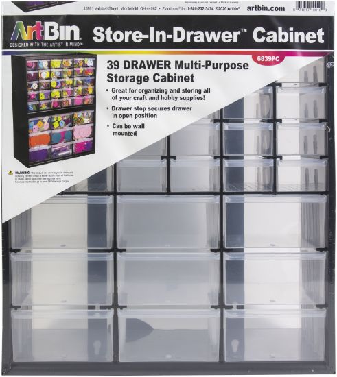 Picture of ArtBin Store-N-Drawer Cabinet 14.375"x6.25"x17.875" 39 Drawers