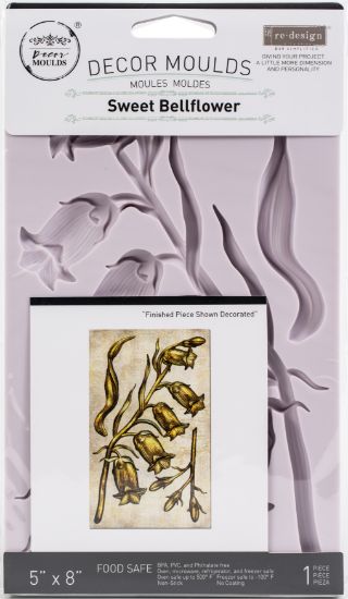 Picture of Prima Marketing Re-Design Mould 5"X8"X8mm Sweet Bellflower