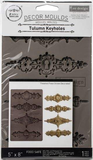 Picture of Prima Marketing Re-Design Mould 5"X8"X8mm Tulumn Keyholes