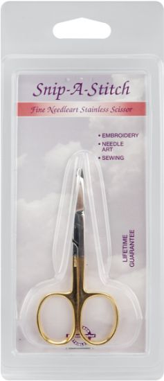 Picture of Snip-A-Stitch Scissors 3.5" Gold-Plated