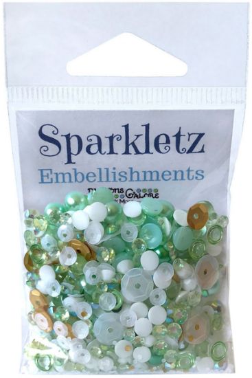 Picture of Sparkletz Embellishment Pack 10g Coconut Palms