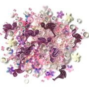 Picture of Sparkletz Embellishment Pack 10g Pink Flamingo