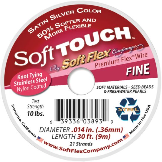 Picture of Soft Touch Wire 21-Strand .014"X30' Silver