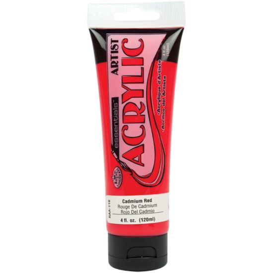 Picture of Essentials Acrylic Paint 4oz Cadmium Red