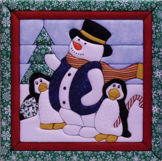 Picture of Winter Fun Quilt Magic Kit 12"X12"