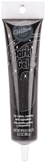 Picture of Sparkle Decorating Gel 3.5oz Black