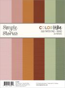 Picture of Simple Stories Double-Sided Paper Pad 6"X8" 24/Pkg-Color Vibe Boho