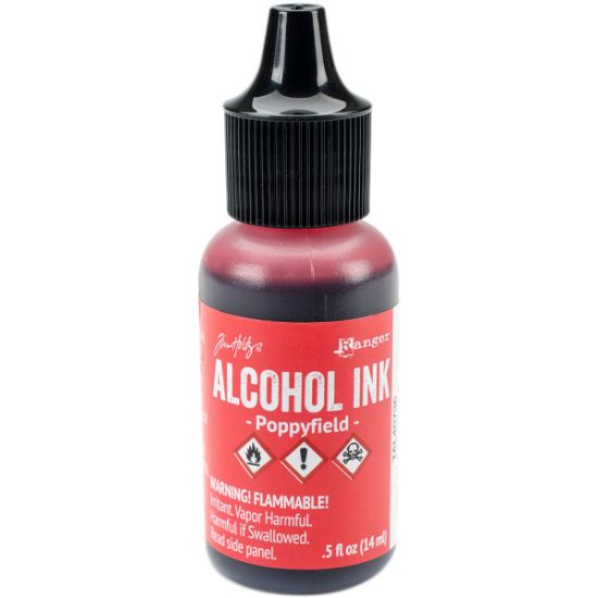 Picture of Tim Holtz Alcohol Ink .5oz Poppyfield