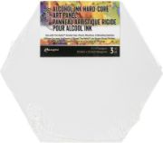 Picture of Tim Holtz Alcohol Ink Hard Core Art Panel 4"X4" 3/Pkg Hexagon