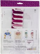 Picture of RIOLIS Counted Cross Stitch Kit 6"x6" Hello, Little One! Girl (18 Count)