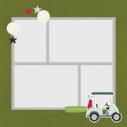 Picture of Simple Stories Simple Pages Page Pieces Golf