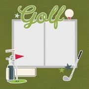Picture of Simple Stories Simple Pages Page Pieces Golf