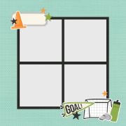 Picture of Simple Stories Simple Pages Page Pieces Soccer