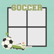 Picture of Simple Stories Simple Pages Page Pieces Soccer