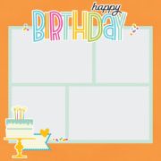 Picture of Simple Stories Simple Pages Page Template (1) 2-4"X6" & 2-4"X4"