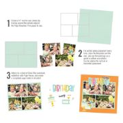 Picture of Simple Stories Simple Pages Page Template (1) 2-4"X6" & 2-4"X4"