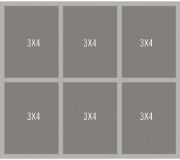 Picture of Simple Stories Simple Pages Page Template (1) 6-3"X4"