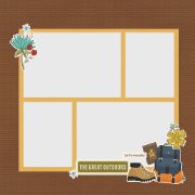 Picture of Simple Stories Simple Pages Page Pieces Happy Trails