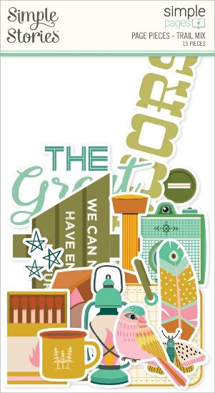 Picture of Simple Stories Simple Pages Page Pieces-Trail Mix