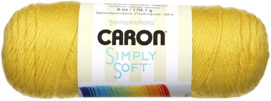 Picture of Simply Soft Solids Yarn Lemonade