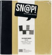 Picture of Simple Stories Sn@p! Binder 6"X8" Black