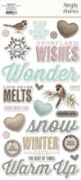 Picture of Simple Vintage Winter Woods Foam Stickers 49/Pkg-