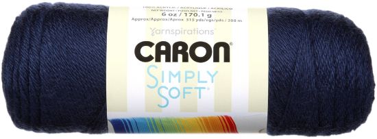 Picture of Simply Soft Solids Yarn Dark Country Blue