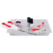 Picture of Singer Large Sewing Basket Kit-Plaid Forms Print