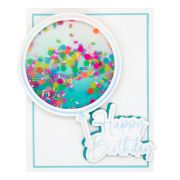 Picture of Spellbinders Glimmer Hot Foil Plate & Die Set-Giant Party Balloon