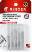 Picture of Singer Quilting Needles Compact W/ Needle Threader Storage Assorted Sizes 35/Pkg