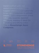 Picture of Stonehenge Aqua Block Coldpress Pad 12"X16" 15 Sheets/Pkg White 140lb