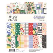 Picture of Simple Stories Double-Sided Paper Pad 6"X8" 24/Pkg-The Little Things