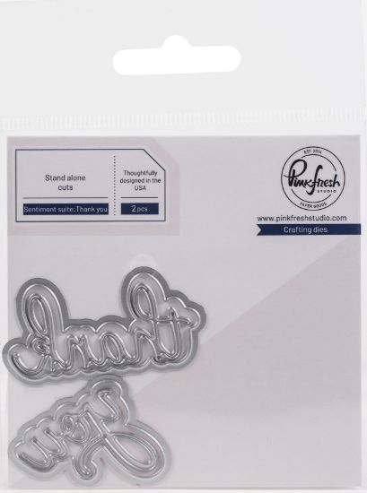 Picture of Pinkfresh Studio Die Set-Thank You - Sentiment Suite