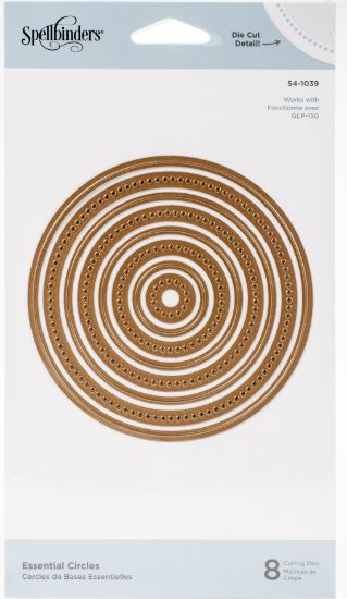 Picture of Spellbinders Etched Dies  Essential Circles
